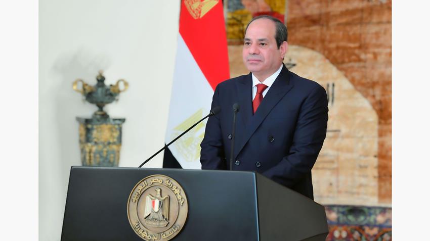 كلمة الرئيس عبد الفتاح السيسي بمناسبة الاحتفال بذكرى ثورة 23 يوليو 1952