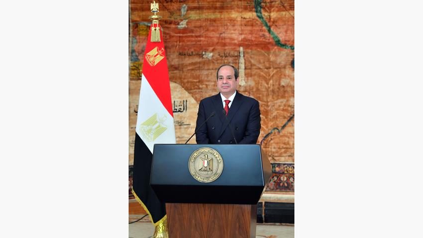 كلمة الرئيس عبد الفتاح السيسي بمناسبة الاحتفال بذكرى ثورة 23 يوليو 1952