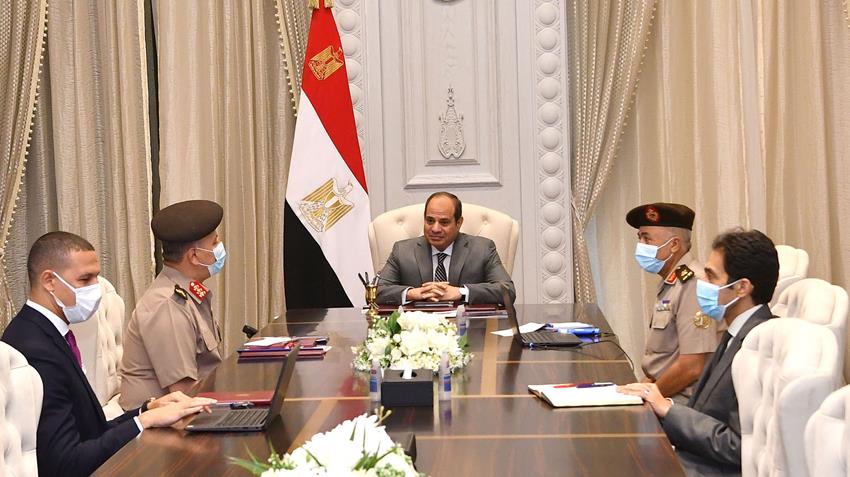 الرئيس عبد الفتاح السيسي يتابع جهود الدولة في توطين الصناعة بالتعاون مع القطاع الخاص