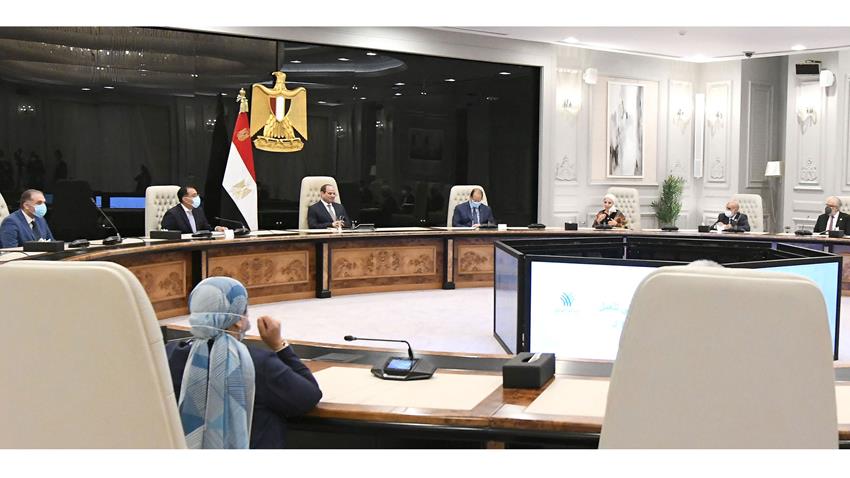 الرئيس عبد الفتاح السيسي يجتمع بمؤسسات التحالف الوطني للعمل الأهلي التنموي