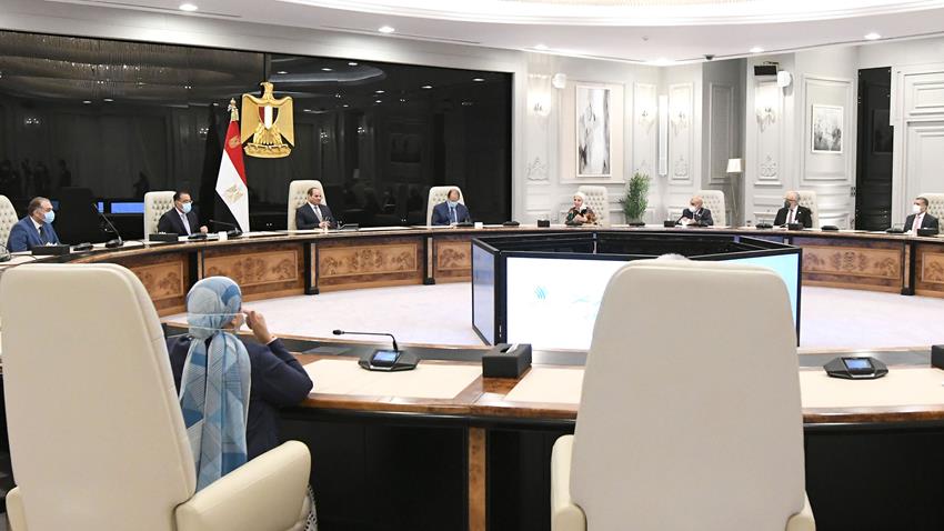 الرئيس عبد الفتاح السيسي يجتمع بمؤسسات التحالف الوطني للعمل الأهلي التنموي