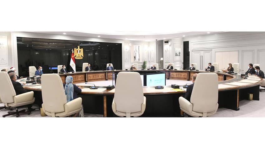 الرئيس عبد الفتاح السيسي يجتمع بمؤسسات التحالف الوطني للعمل الأهلي التنموي