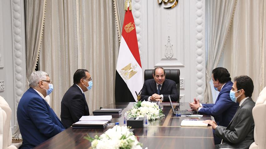 الرئيس عبد الفتاح السيسي يتابع الموقف التنفيذي لعدد من المبادرات الرئاسية
