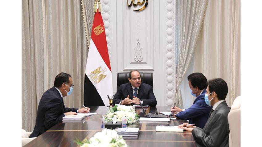 الرئيس عبد الفتاح السيسي يتابع الموقف التنفيذي لعدد من المبادرات الرئاسية