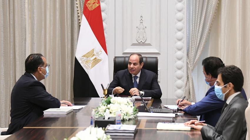 الرئيس عبد الفتاح السيسي يتابع الموقف التنفيذي لعدد من المبادرات الرئاسية