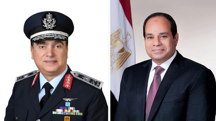 الرئيس عبد الفتاح السيسي يصدر قرارًا جمهوريًا بتعيين قائدًا للقوات الجوية