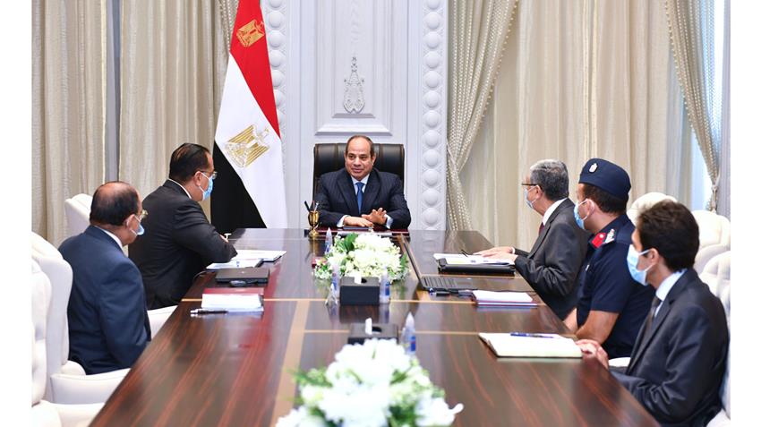 الرئيس عبد الفتاح السيسي يتابع الموقف التنفيذي لمشروعات استصلاح الأراضي على مستوى الجمهورية