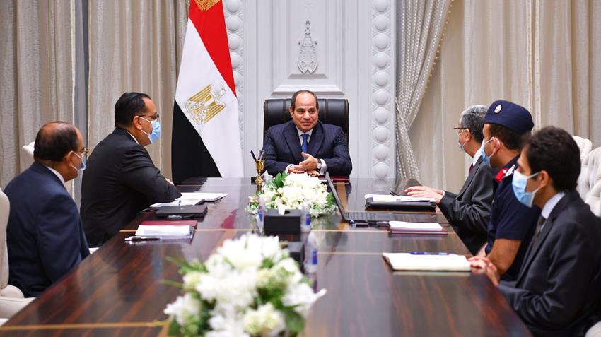 الرئيس عبد الفتاح السيسي يتابع الموقف التنفيذي لمشروعات استصلاح الأراضي على مستوى الجمهورية