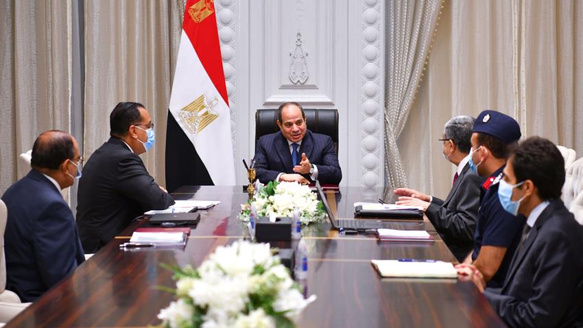 الرئيس عبد الفتاح السيسي يتابع الموقف التنفيذي لمشروعات استصلاح الأراضي على مستوى الجمهورية