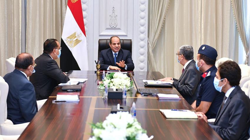 الرئيس عبد الفتاح السيسي يتابع الموقف التنفيذي لمشروعات استصلاح الأراضي على مستوى الجمهورية