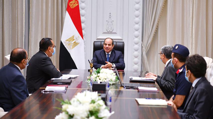 الرئيس عبد الفتاح السيسي يتابع الموقف التنفيذي لمشروعات استصلاح الأراضي على مستوى الجمهورية