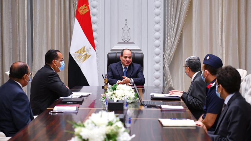 الرئيس عبد الفتاح السيسي يتابع الموقف التنفيذي لمشروعات استصلاح الأراضي على مستوى الجمهورية