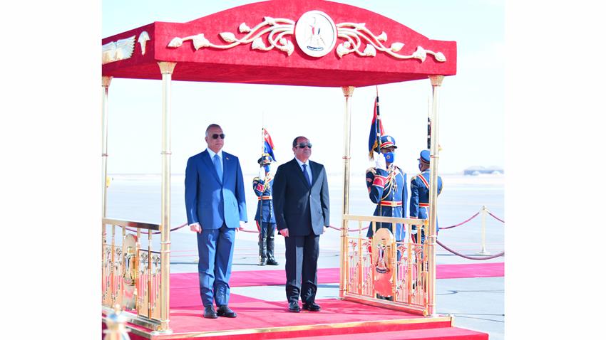 الرئيس عبد الفتاح السيسي بحضور رئيس الإمارات يستقبل كلًا من ملكي الأردن والبحرين ورئيس وزراء العراق