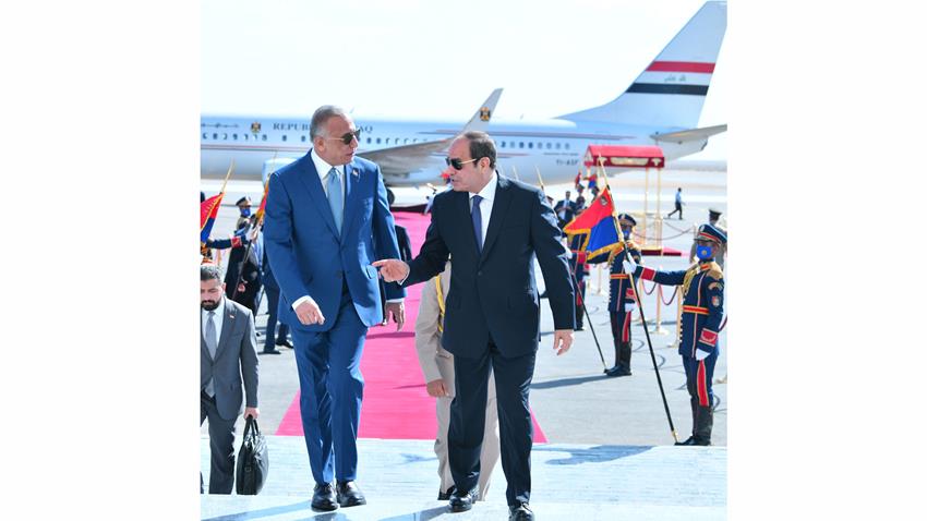 الرئيس عبد الفتاح السيسي بحضور رئيس الإمارات يستقبل كلًا من ملكي الأردن والبحرين ورئيس وزراء العراق