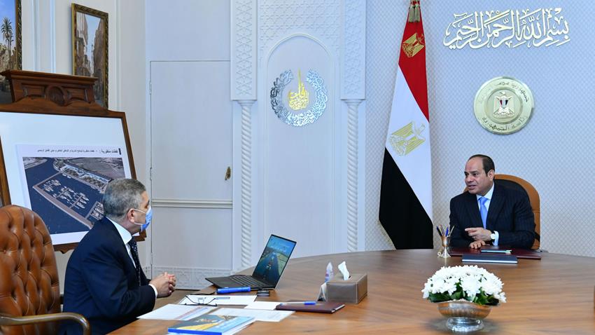 الرئيس عبد الفتاح السيسي يتابع مشروعات ونشاط هيئة قناة السويس 3-9-2022