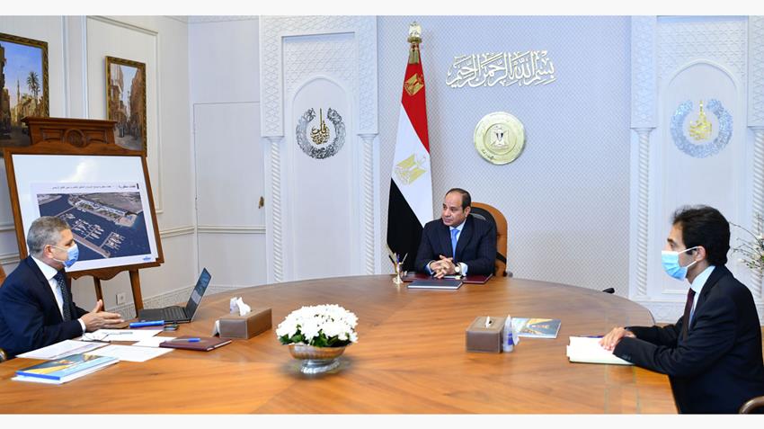 الرئيس عبد الفتاح السيسي يتابع مشروعات ونشاط هيئة قناة السويس 3-9-2022