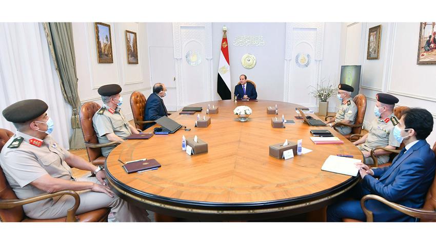 الرئيس عبد الفتاح السيسي يتابع الموقف الإنشائي لمشروعات الهيئة الهندسية على مستوى الجمهورية
