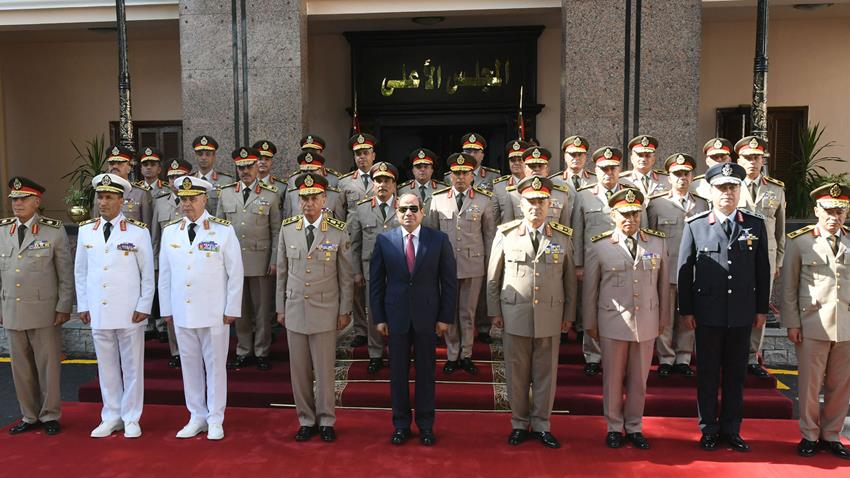 الرئيس عبد الفتاح السيسي يترأس اجتماع المجلس الأعلى للقوات المسلحة  03-10-2022