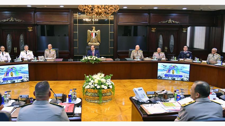 الرئيس عبد الفتاح السيسي يترأس اجتماع المجلس الأعلى للقوات المسلحة  03-10-2022