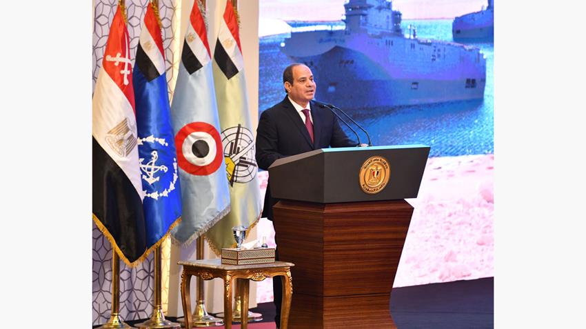 Allocution du Président Al-Sissi au 49e symposium pour la victoire de la Glorieuse Guerre d'Octobre