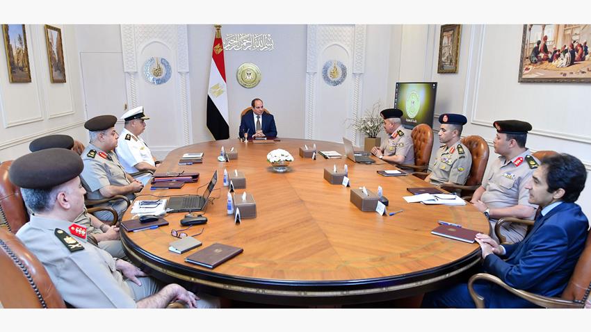 الرئيس عبد الفتاح السيسي  يتابع الموقف التنفيذي لإنشاء شبكة وطنية موحدة للطوارئ والسلامة العامة 9-10-2022