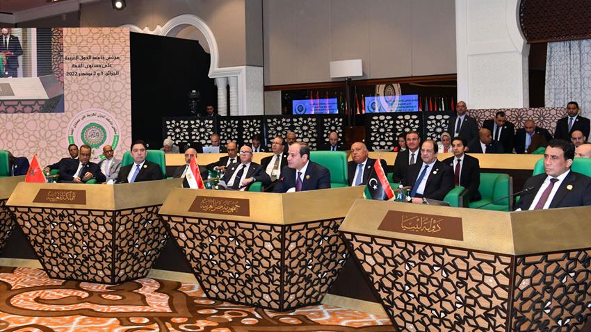 كلمة الرئيس عبد الفتاح السيسي خلال الدورة الحادية والثلاثين لقمة مجلس جامعة الدول العربية   2/11/2022