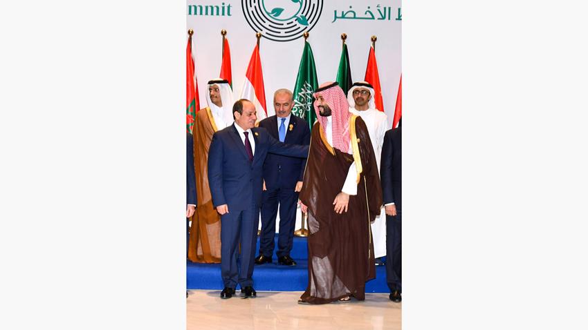 كلمة الرئيس عبد الفتاح السيسي في قمة مبادرة الشرق الأوسط الأخضر 7-11-2022