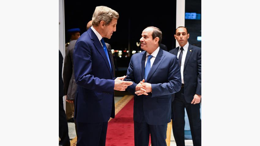 الرئيس عبد الفتاح السيسي يستقبل الرئيس الأمريكي بشرم الشيخ 11-11-2022