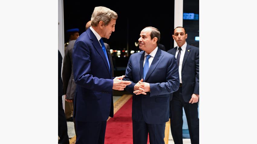 الرئيس عبد الفتاح السيسي يستقبل الرئيس الأمريكي بشرم الشيخ 11-11-2022