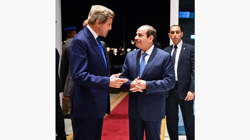 الرئيس عبد الفتاح السيسي يستقبل الرئيس الأمريكي بشرم الشيخ 11-11-2022