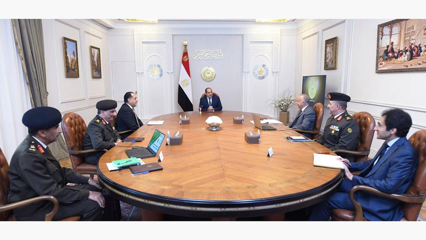 الرئيس عبد الفتاح السيسي يتابع تطورات المشروعات القومية للاستصلاح الأراضي والإنتاج الزراعي بتوشكى 15-11-2022