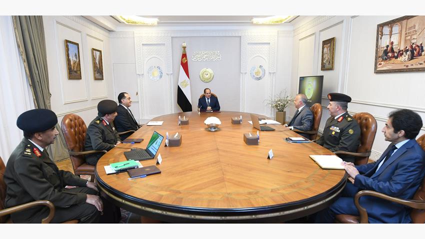الرئيس عبد الفتاح السيسي يتابع تطورات المشروعات القومية للاستصلاح الأراضي والإنتاج الزراعي بتوشكى 15-11-2022