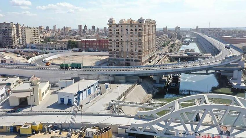 افتتاح محور "54" بميناء الإسكندرية 5/12/2022