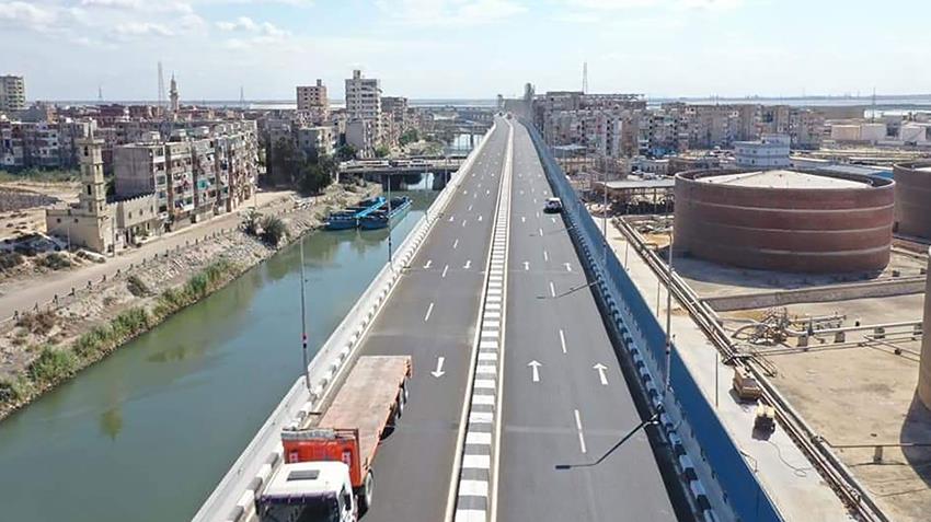 افتتاح محور "54" بميناء الإسكندرية 5/12/2022