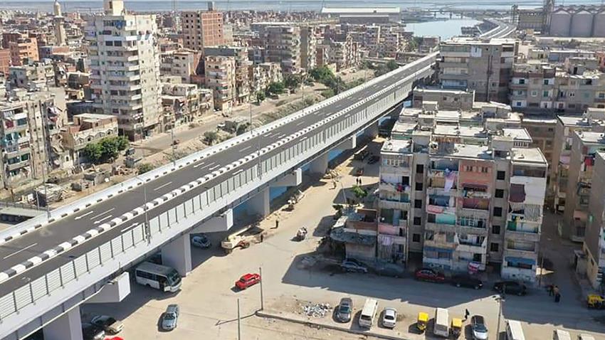 افتتاح محور "54" بميناء الإسكندرية 5/12/2022