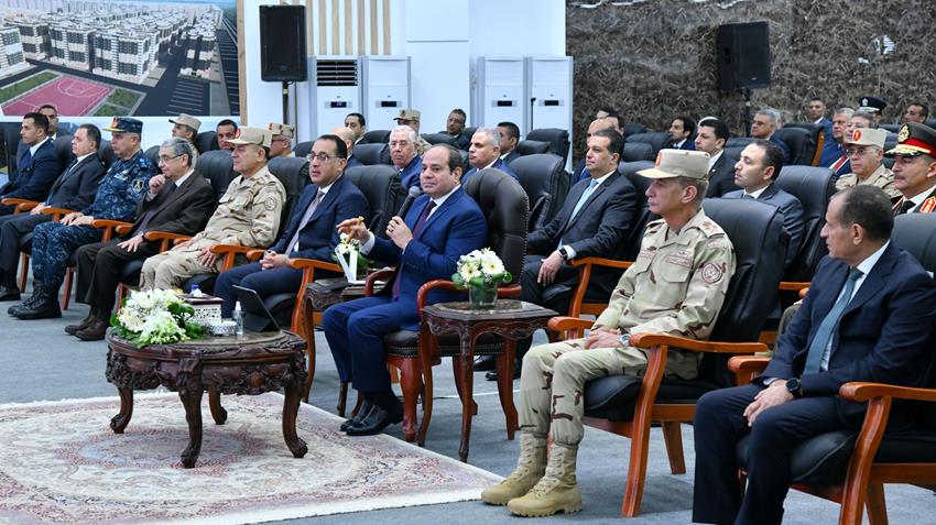 الرئيس عبد الفتاح السيسي يفتتح محور التعمير بالإسكندرية "محور أبو ذكري" 5-12-2022