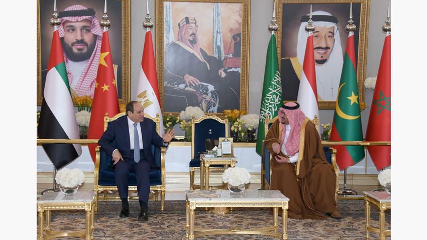 الرئيس عبد الفتاح السيسي يصل إلى العاصمة السعودية الرياض للمشاركة في القمة العربية الصينية  8/12/2022