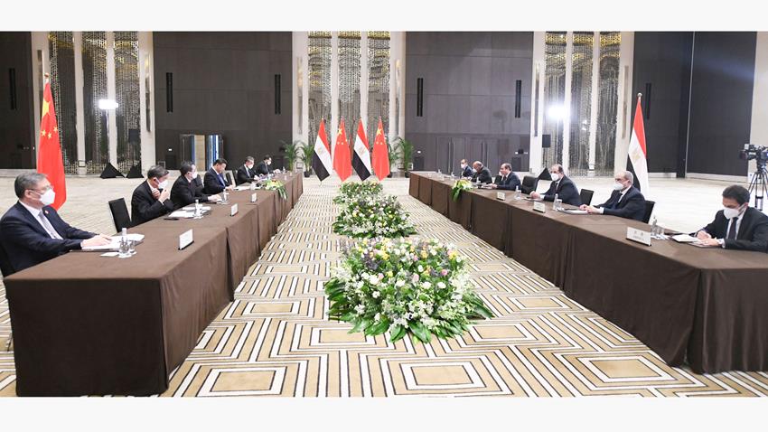الرئيس عبد الفتاح السيسي يلتقي رئيس جمهورية الصين الشعبية 8-12-2022