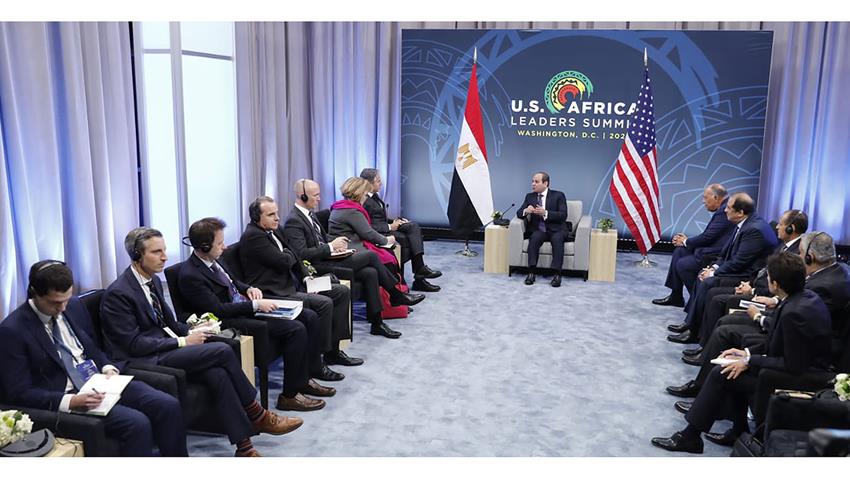 الرئيس عبد الفتاح السيسي يلتقي وزير الخارجية الأمريكي في واشنطن 15-12-2022