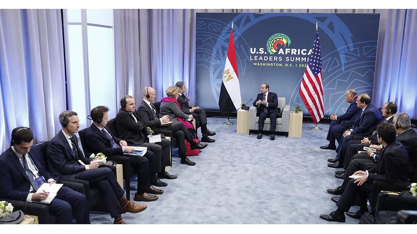 الرئيس عبد الفتاح السيسي يستقبل أعضاء تجمع أصدقاء مصر في الكونجرس الأمريكي