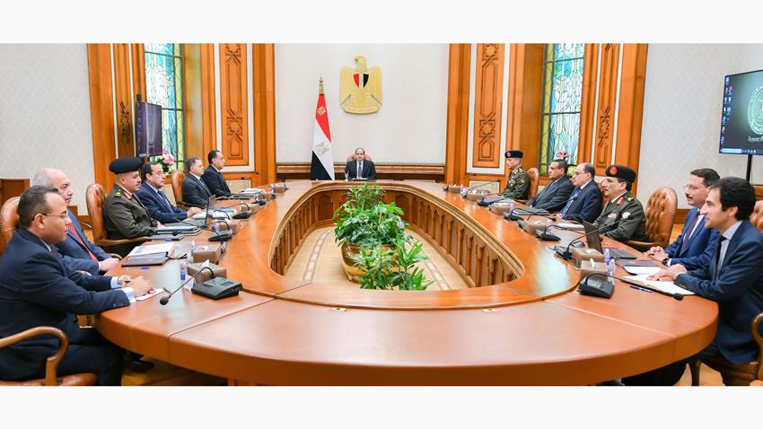 الرئيس عبد الفتاح السيسي يتابع الاستراتيجية القومية لتعمير سيناء 04/01/2023