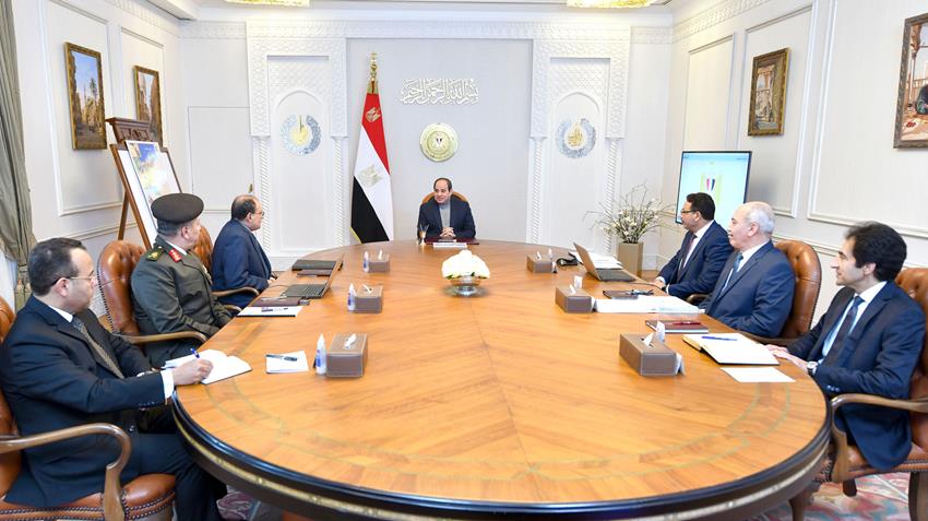 الرئيس عبد الفتاح السيسي يتابع الموقف التنفيذي لتنمية سيناء 14/01/2023