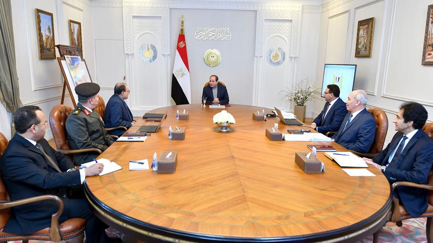 الرئيس عبد الفتاح السيسي يتابع الموقف التنفيذي لتنمية سيناء 14/01/2023