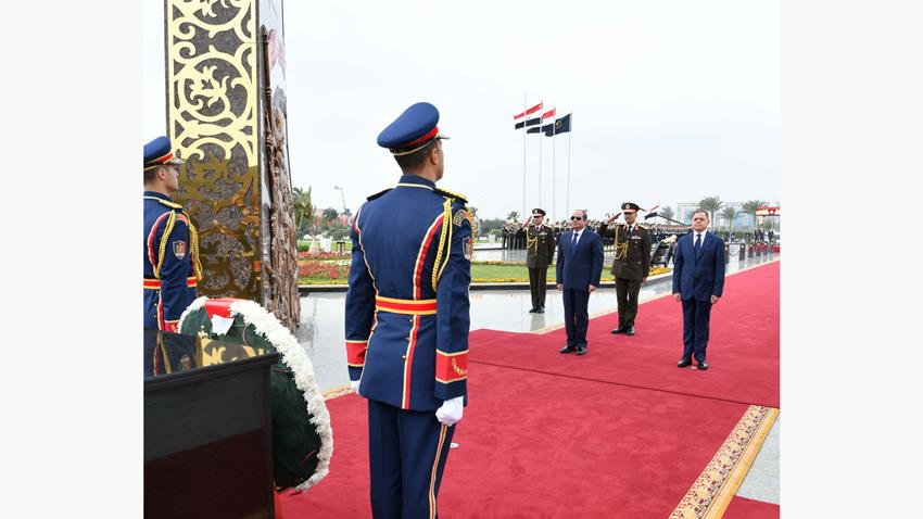 الرئيس عبد الفتاح السيسي يحضر الاحتفال بعيد الشرطة بمجمع المؤتمرات بأكاديمية الشرطة 23/1/2023