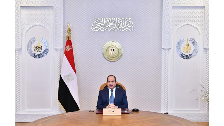 كلمة الرئيس عبــد الفتاح السيسي خلال اجتماع اللجنة التوجيهية الرئاسية لوكالة النيباد