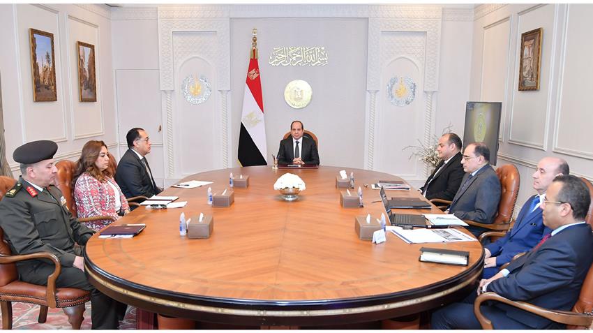 الرئيس عبد الفتاح السيسي يوجه بمواصلة العمل المكثف لإنجاح مشروع مدينة الأثاث بدمياط