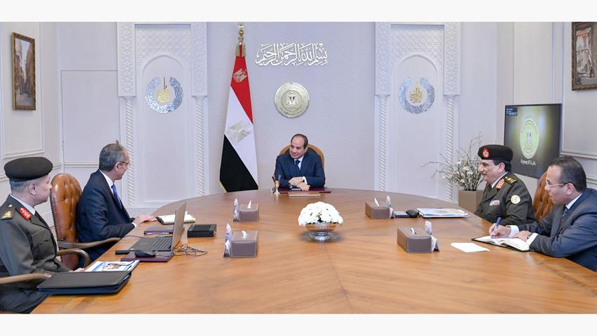 الرئيس عبد الفتاح السيسي يتابع جهود تطوير البنية التكنولوجية والمعلوماتية على مستوى الجمهورية