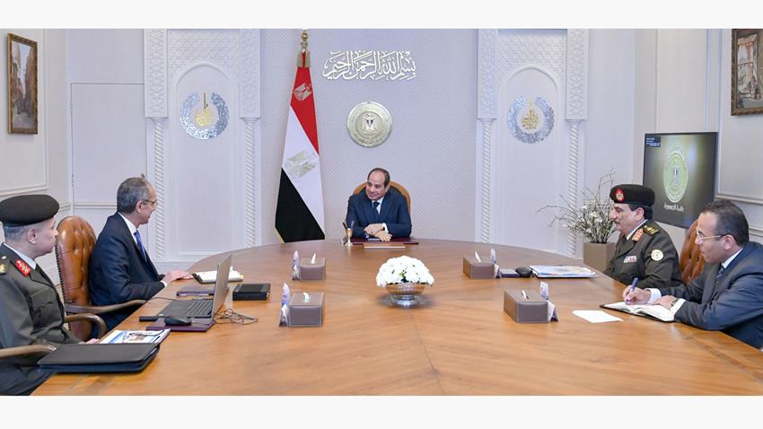 الرئيس عبد الفتاح السيسي يتابع جهود تطوير البنية التكنولوجية والمعلوماتية على مستوى الجمهورية