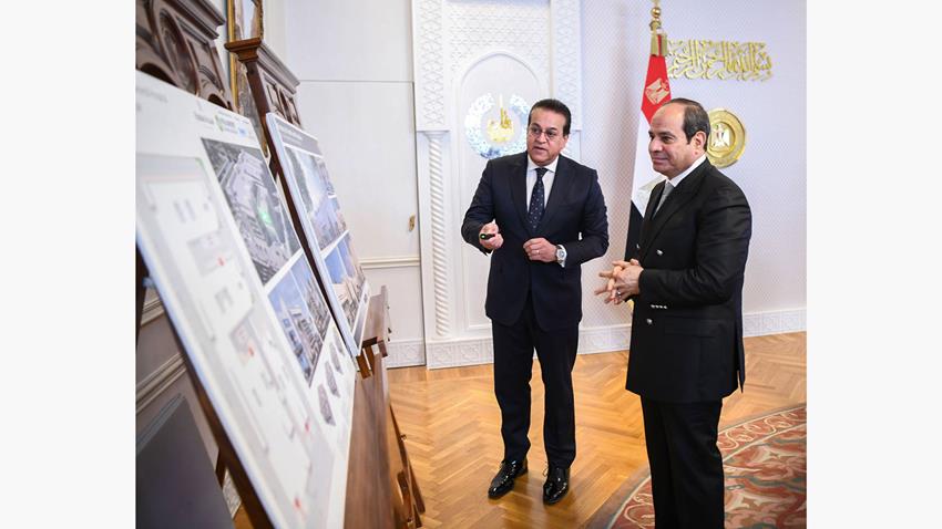 الرئيس عبد الفتاح السيسي يتابع تطوير منظومة الصحة في مصر