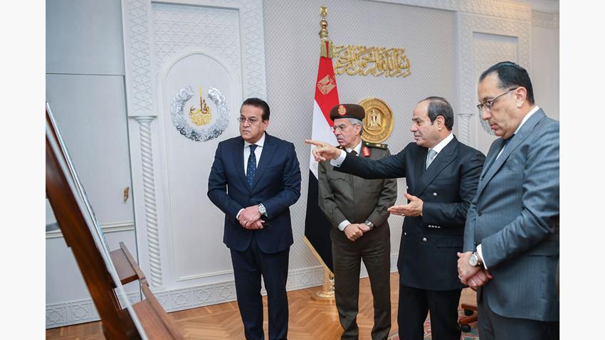 الرئيس عبد الفتاح السيسي يتابع تطوير منظومة الصحة في مصر